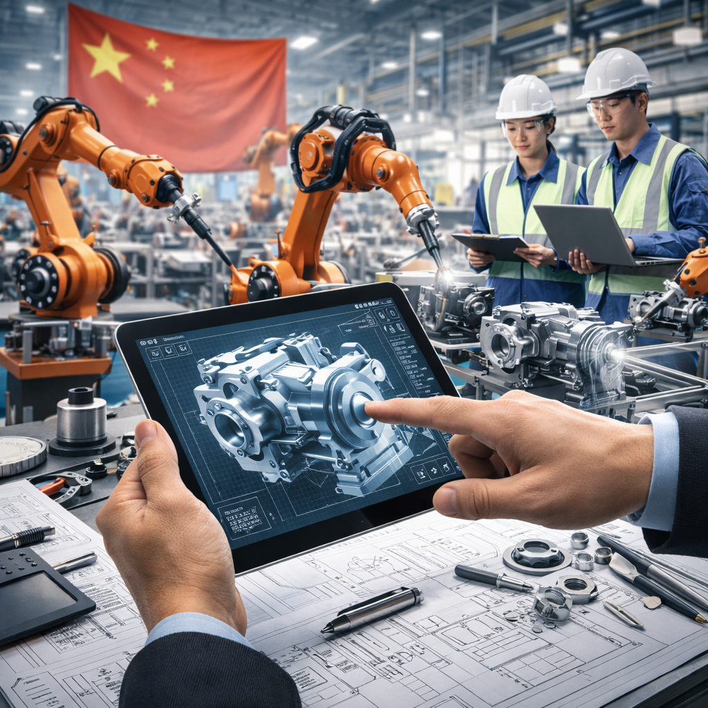 Запуск производства в Китае