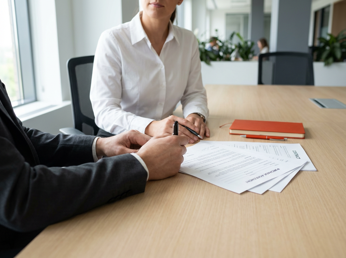 Китайский поставщик и российский импортёр подписывают контракт на поставку инструмента