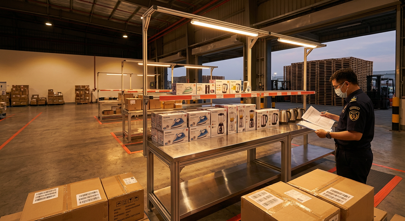 Импорт мелкой бытовой техники из Китая в 2026: как избежать задержек на границе