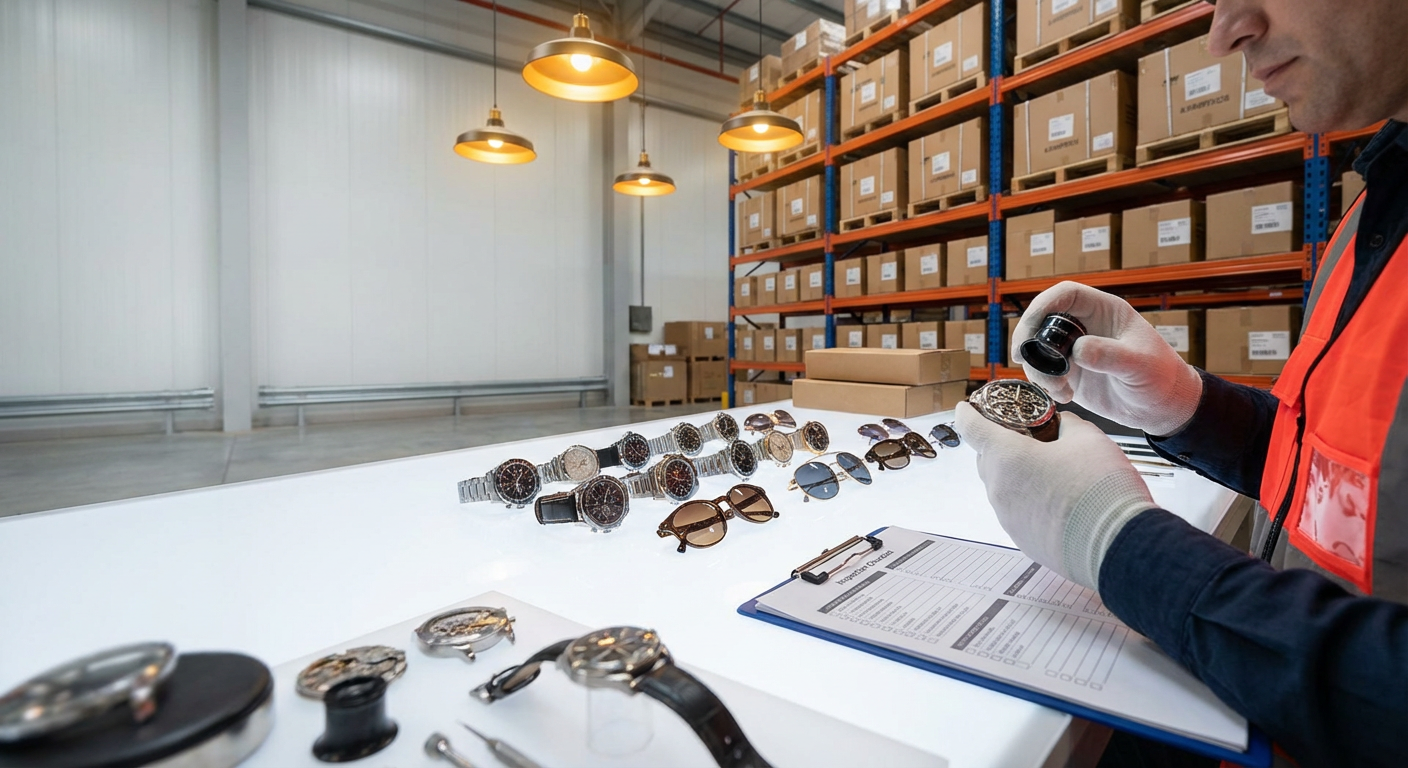 Как проверить качество китайских часов и очков перед доставкой в Россию