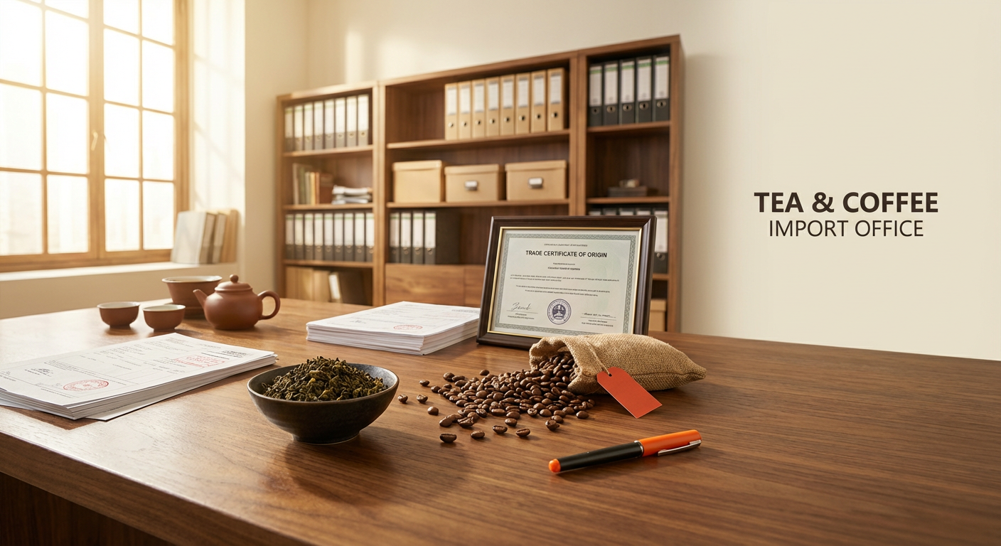 Импорт премиум чая и кофе из Китая: коды ТН ВЭД и растаможка