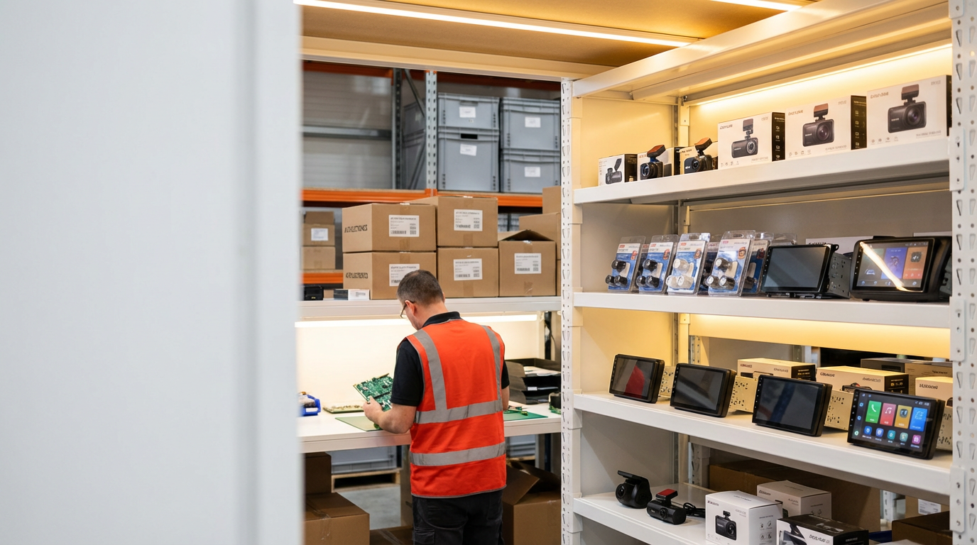 Видеорегистраторы, мультимедиа, парктроники из Китая 2026: быстрая доставка через 2a-logistic