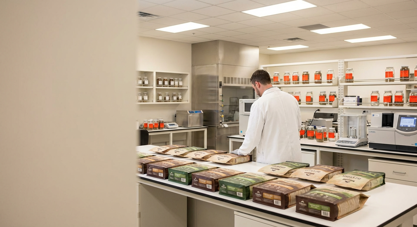 Премиум-корма из Китая для собак и кошек: риски тяжелых металлов и ветконтроль