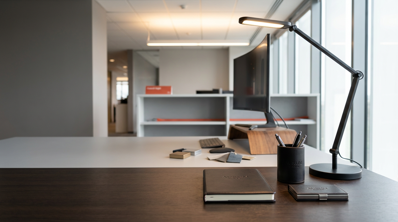 Как заказать кожаные наборы и освещение для офиса оптом из Китая